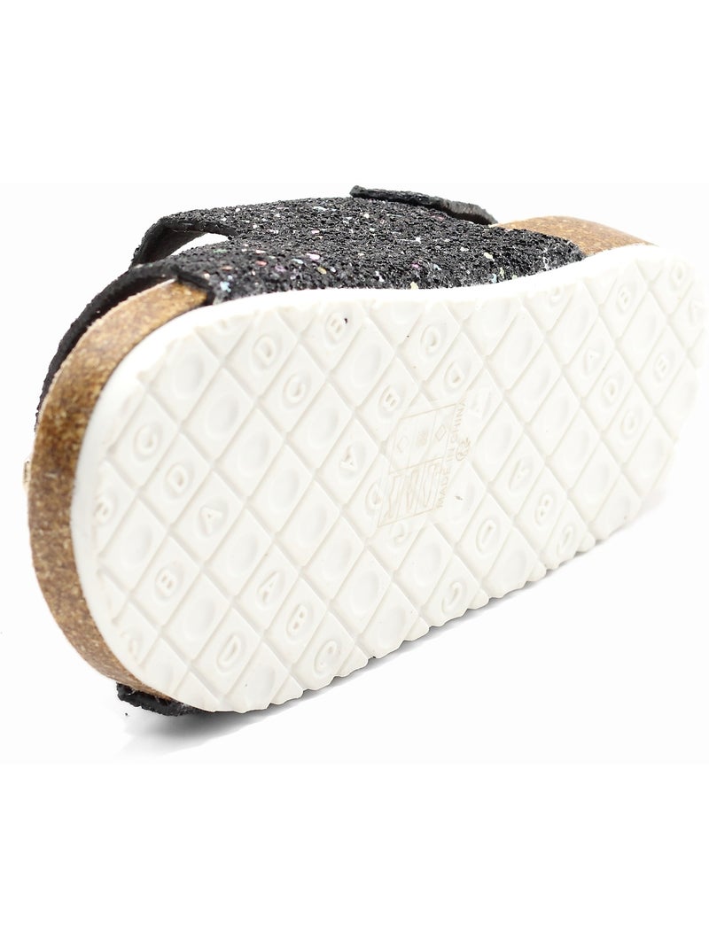 Sandalias con velcro Negro - Kiabi