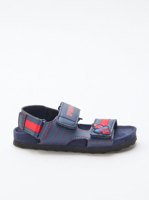 Sandalias con velcro 'Spider-man' - Kiabi
