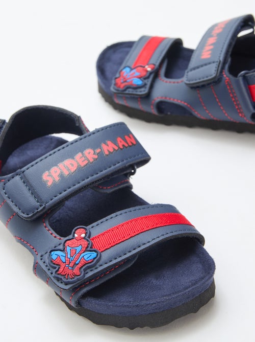 Sandalias con velcro 'Spider-man' - Kiabi
