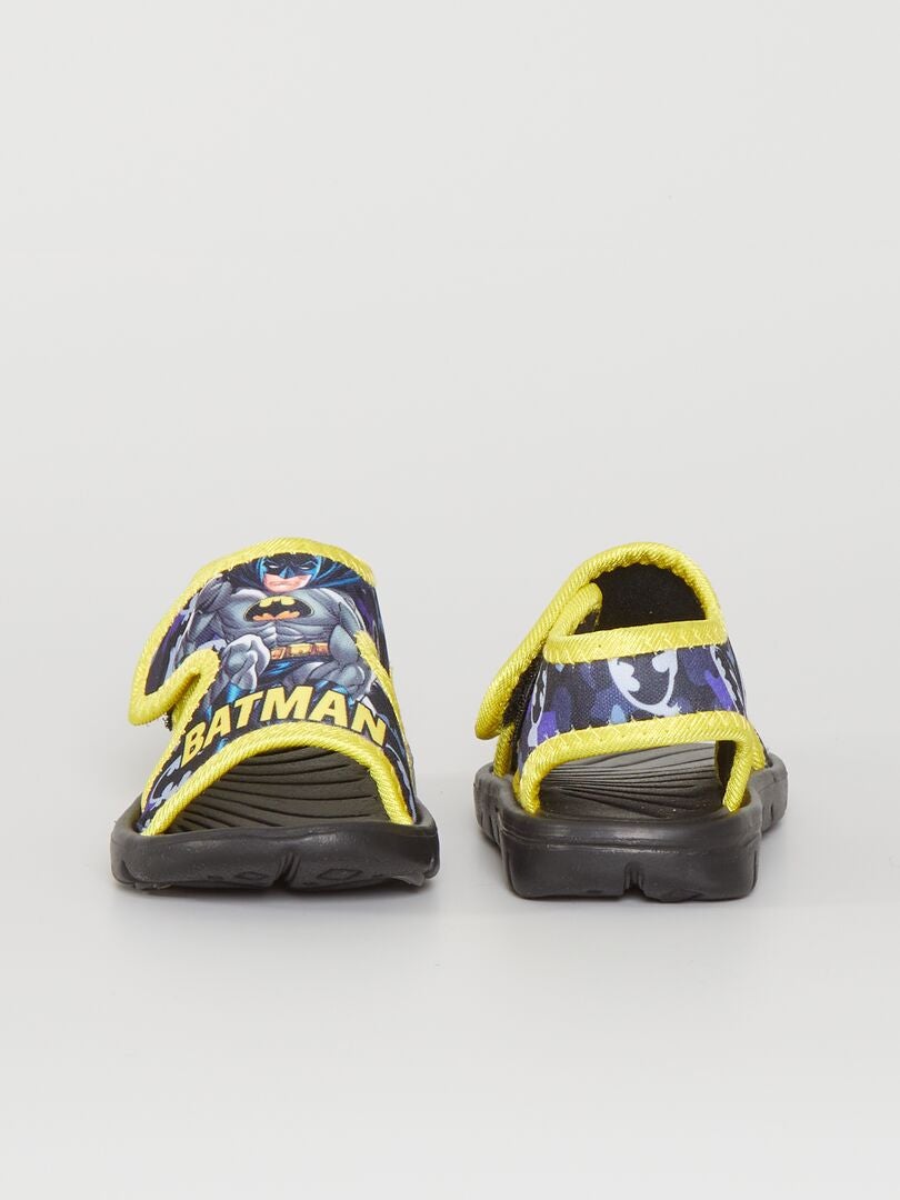 Sandalias con velcros 'Batman' NEGRO - Kiabi