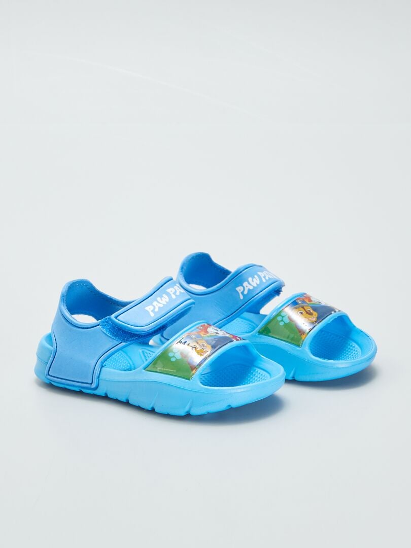 Sandalias con velcros 'La Patrulla Canina' azul - Kiabi