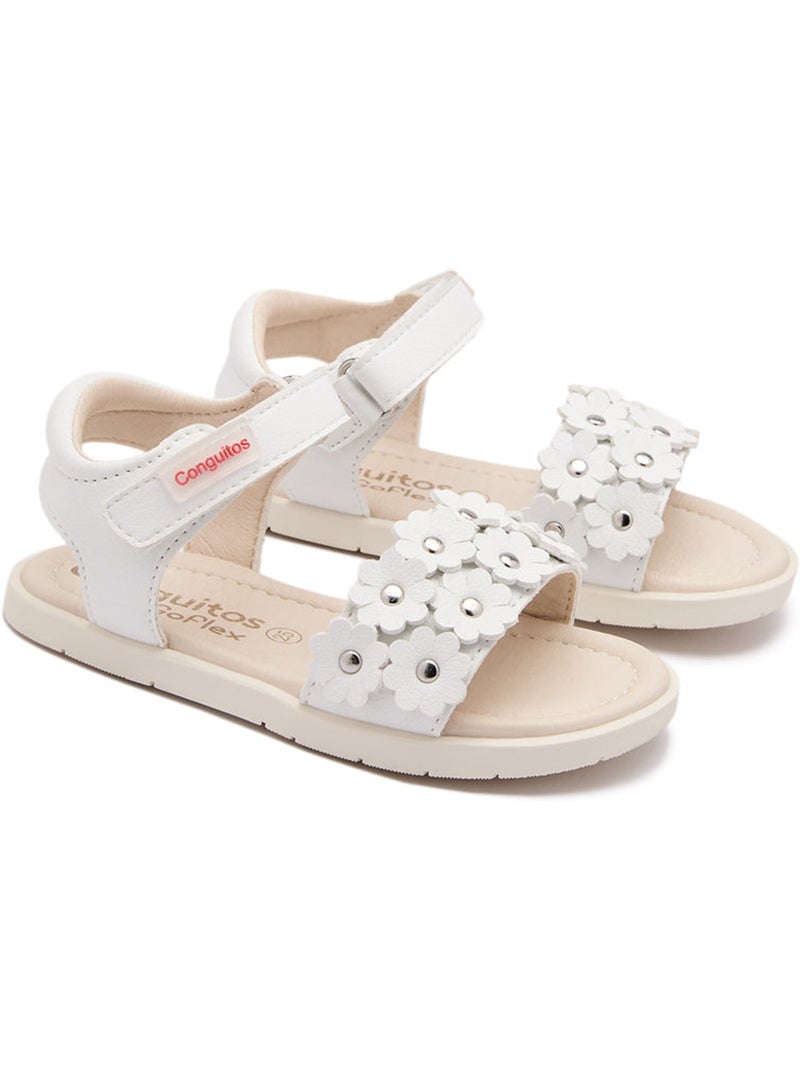 Sandalias Conguitos Barefoot Goflex Abiertas Blanco - Kiabi