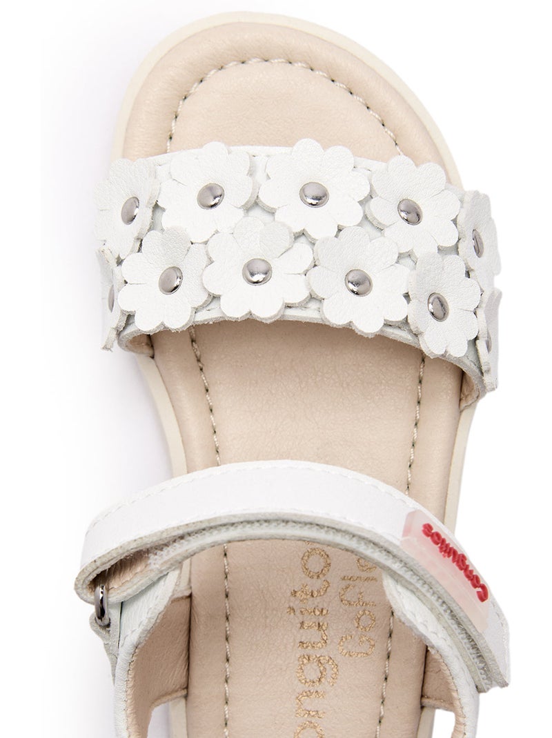 Sandalias Conguitos Barefoot Goflex Abiertas Blanco - Kiabi