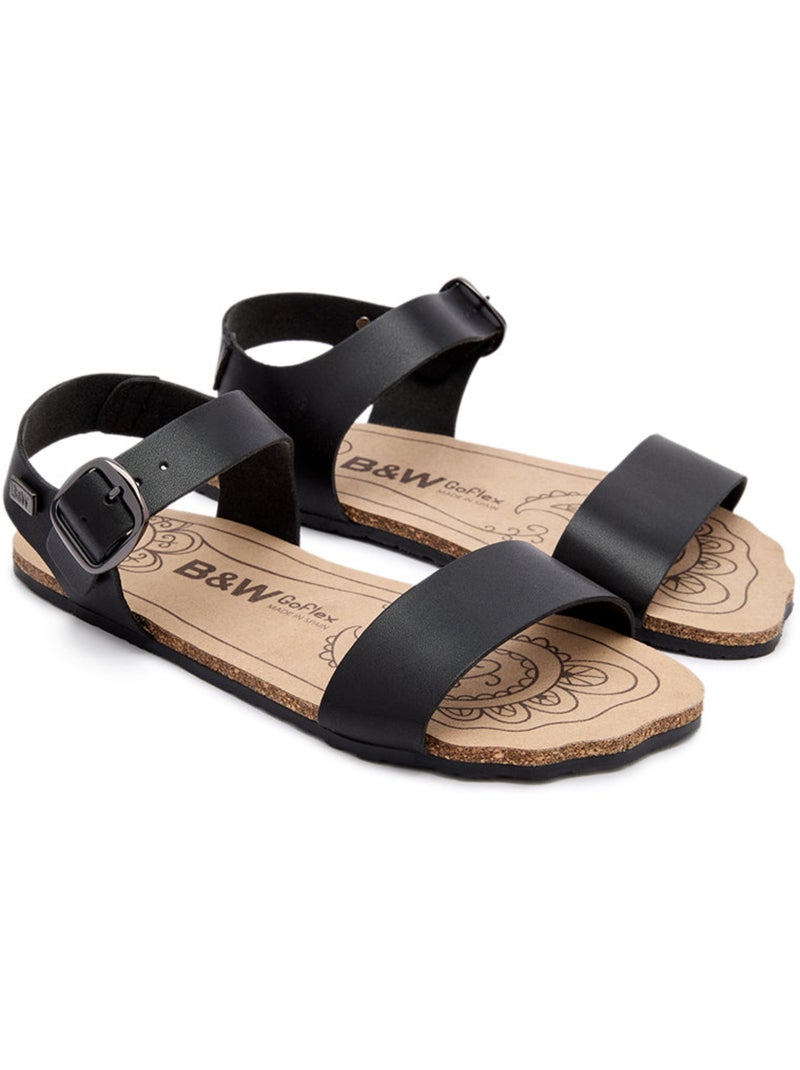 Sandalias Conguitos Barefoot Goflex Abiertas Negro Negro - Kiabi