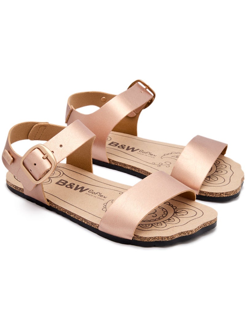 Sandalias conguitos barefoot goflex abiertas Rosa - Kiabi