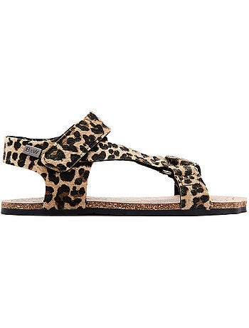 Sandalias conguitos barefoot goflex estampado