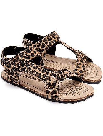 Sandalias conguitos barefoot goflex estampado