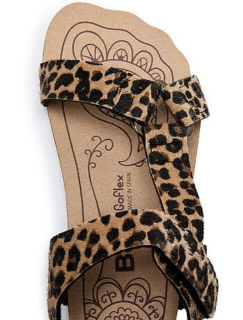 Sandalias conguitos barefoot goflex estampado