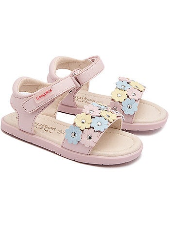 Sandalias conguitos barefoot goflex floral
