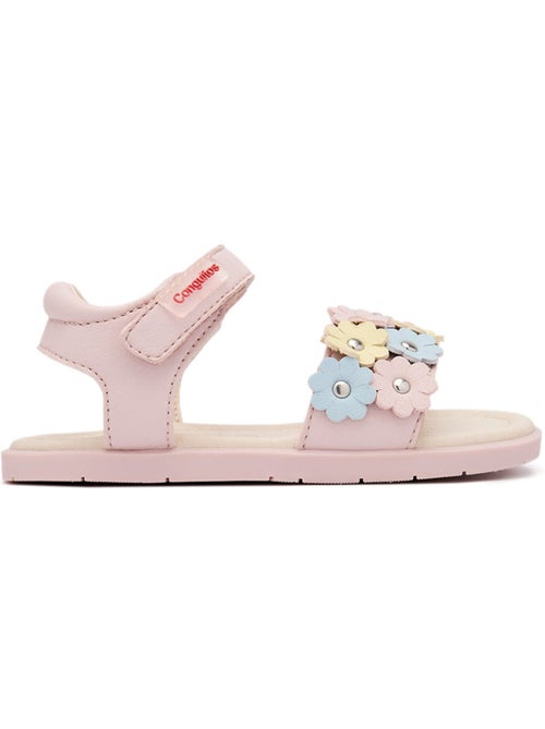 Sandalias conguitos barefoot goflex floral - Kiabi