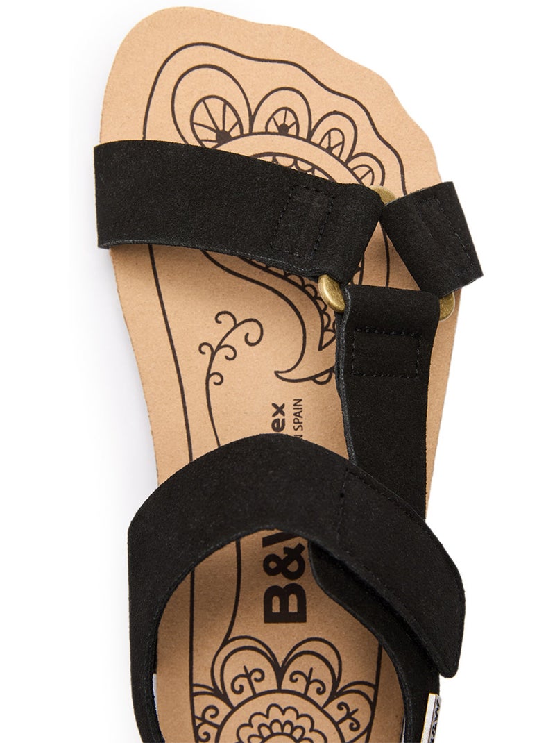 Sandalias Conguitos Barefoot Goflex Negro Negro - Kiabi