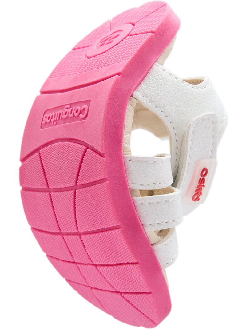 Sandalias Conguitos Barefoot Goflex Respetuoso Blanco - Kiabi