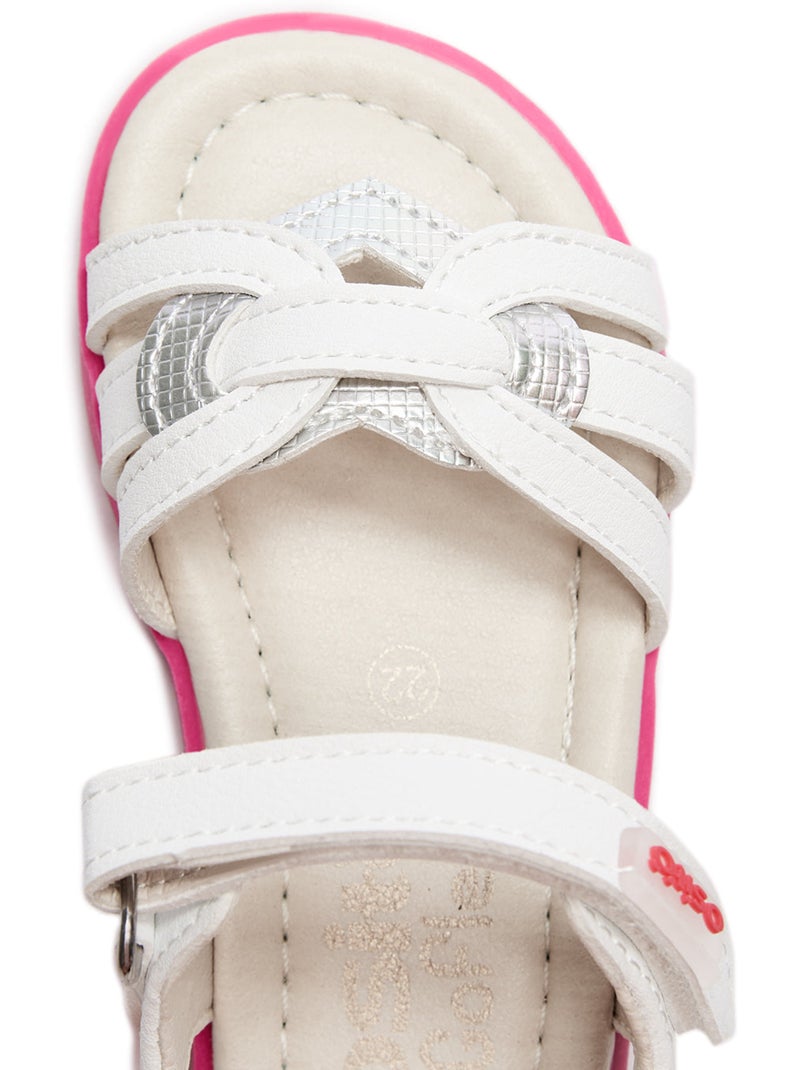 Sandalias Conguitos Barefoot Goflex Respetuoso Blanco - Kiabi
