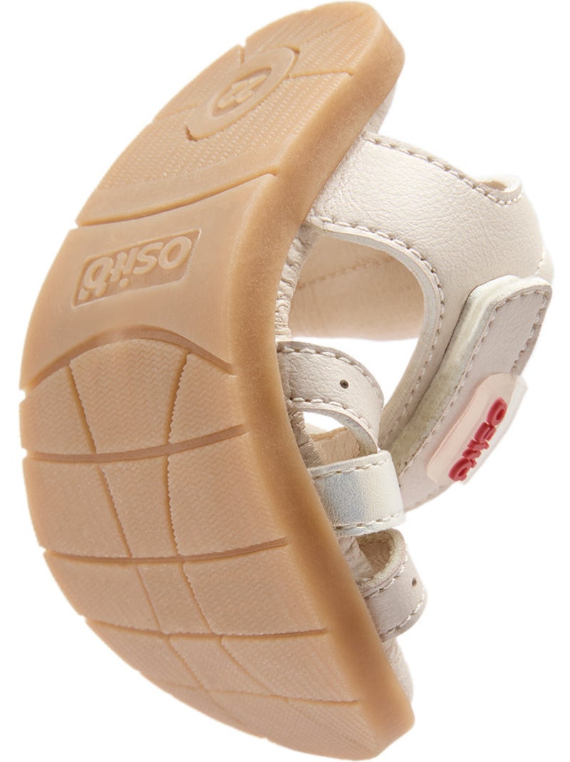 Sandalias conguitos bebé barefoot goflex Beige - Kiabi