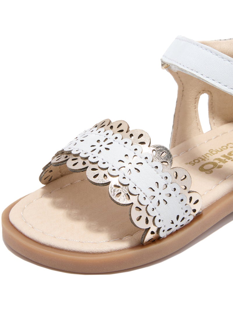 Sandalias Conguitos Bebés  Hebilla Blanco - Kiabi