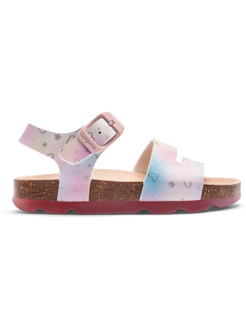 Sandalias conguitos bio corazones glitter - Kiabi Sandalias conguitos bio corazones glitter - Kiabi
