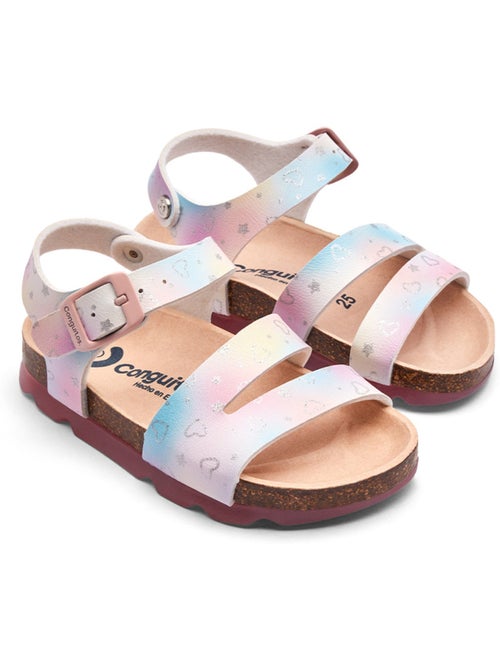 Sandalias conguitos bio corazones glitter - Kiabi Sandalias conguitos bio corazones glitter - Kiabi