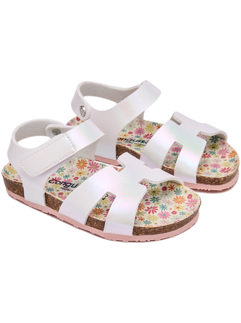 Sandalias Conguitos Bio Detalles Gris gris - Kiabi