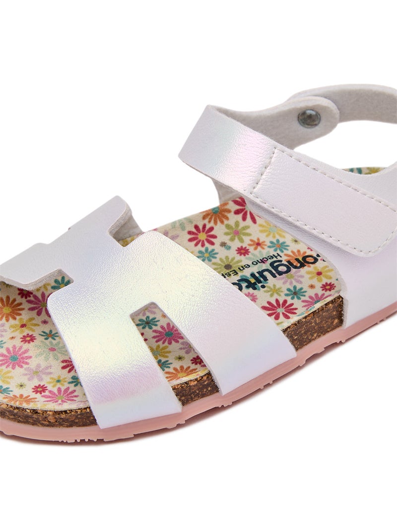 Sandalias Conguitos Bio Detalles Gris gris - Kiabi