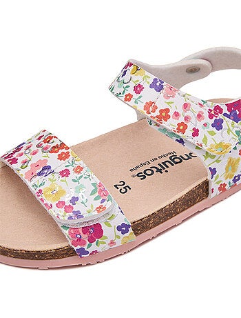 Sandalias conguitos bio flores