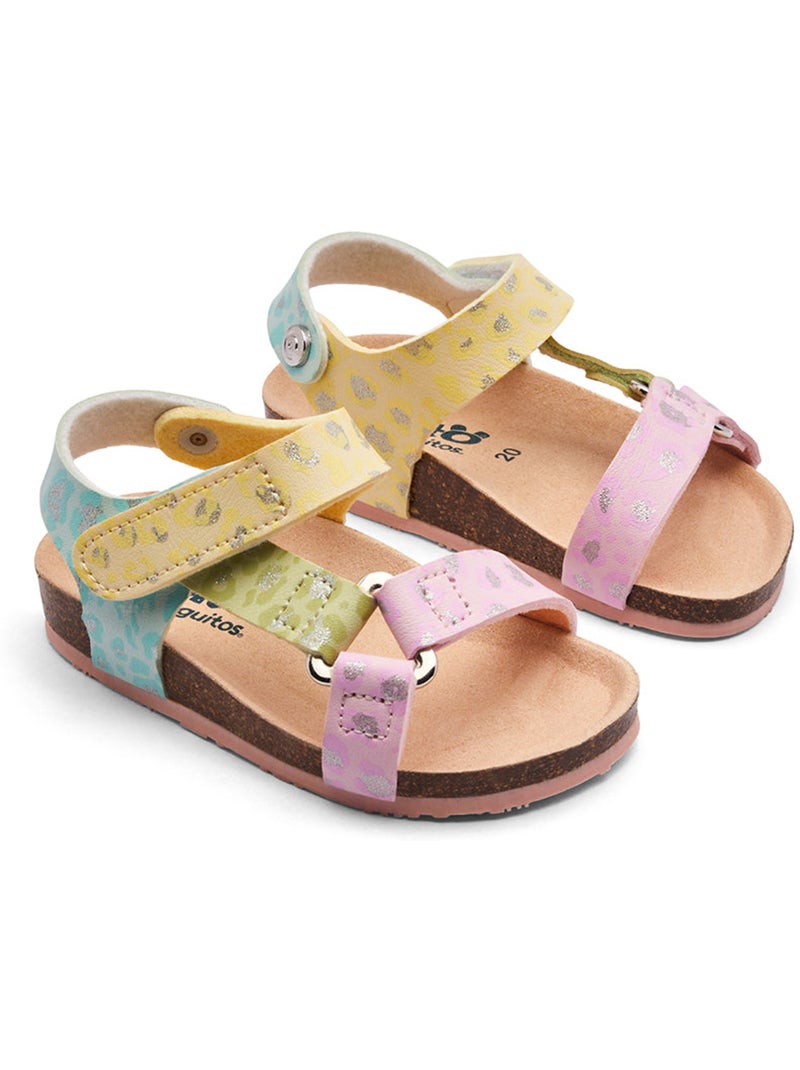Sandalias Conguitos Bio Glitter Multicolor - Kiabi