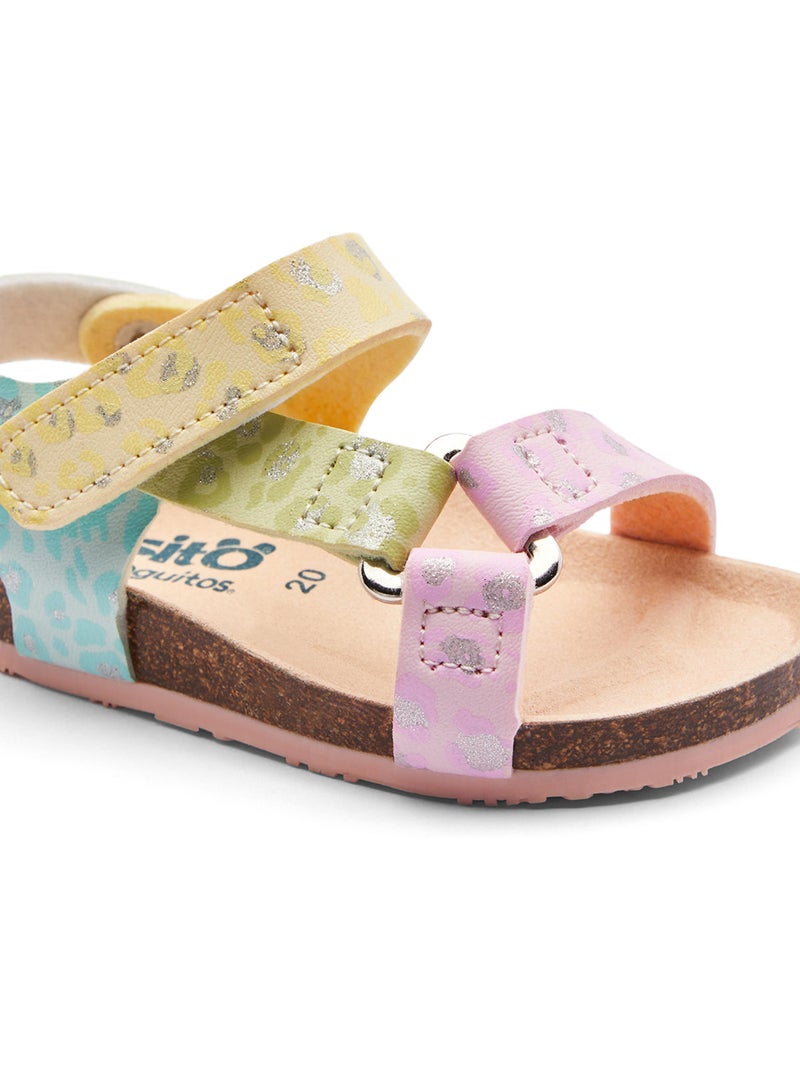 Sandalias Conguitos Bio Glitter Multicolor - Kiabi