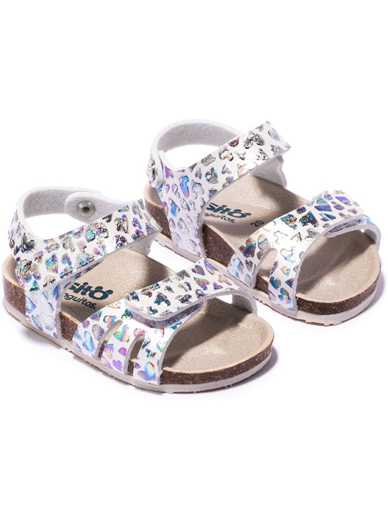 Sandalias Conguitos Bio Hearts Multicolor - Kiabi