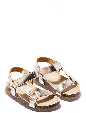 Sandalias conguitos bio metalizado b&w