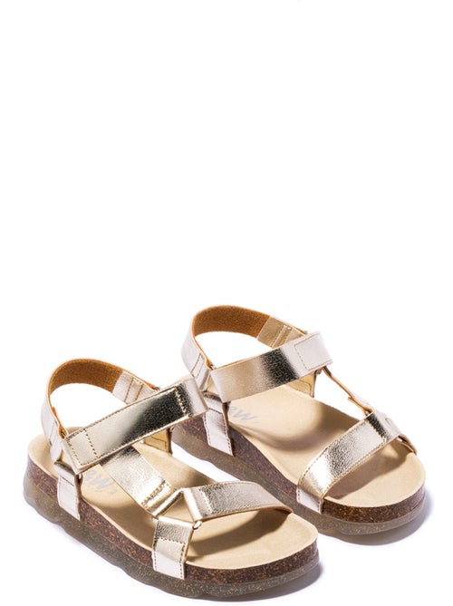 Sandalias Conguitos Bio  Metalizado B&W - Kiabi