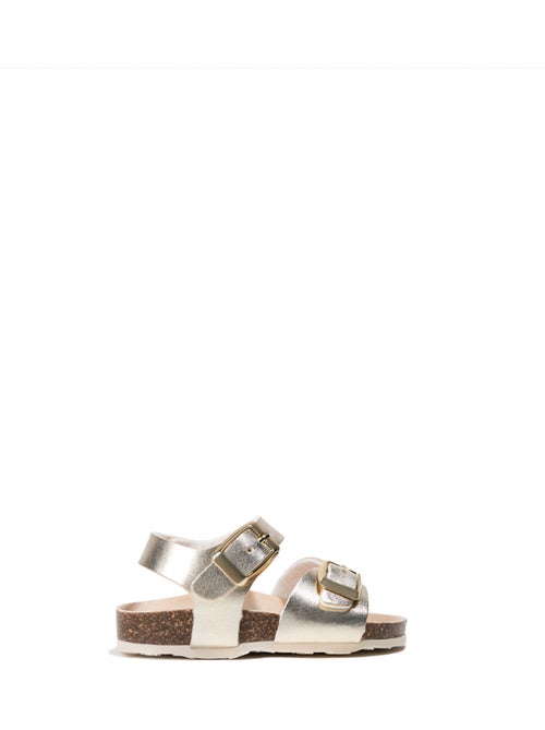 Sandalias Conguitos Bio Metalizado - Kiabi Sandalias Conguitos Bio Metalizado - Kiabi
