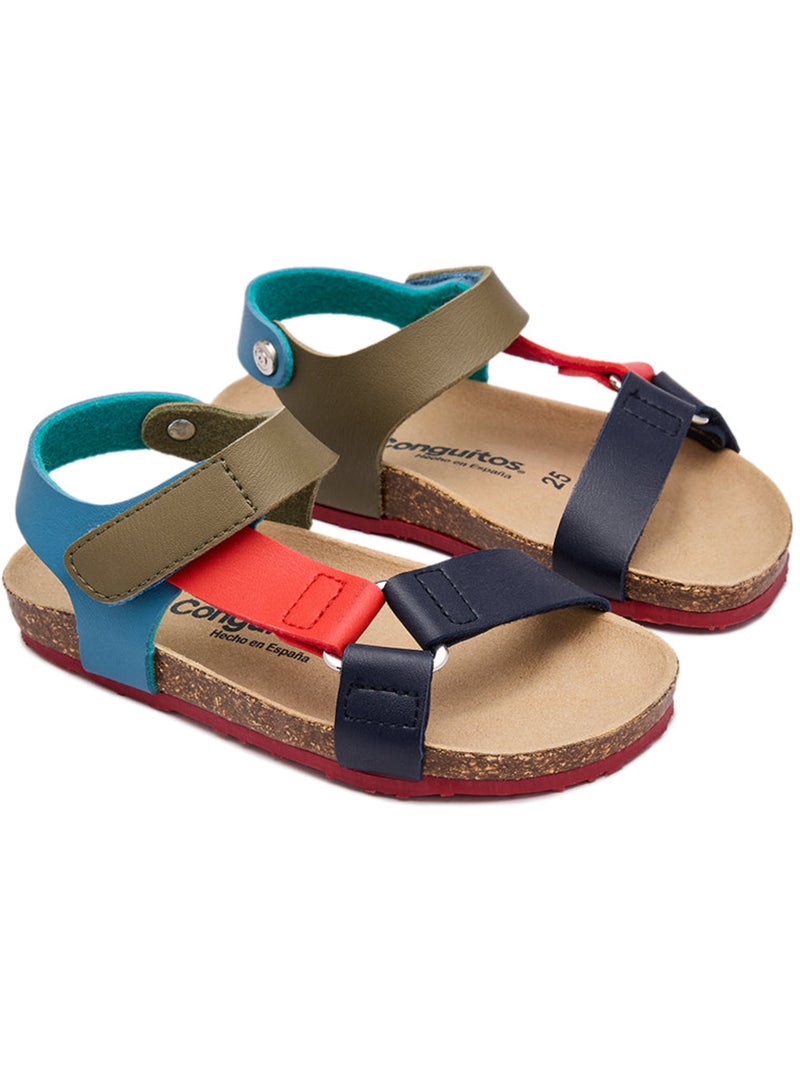 Sandalias Conguitos Bio Multi Blue Multicolor - Kiabi