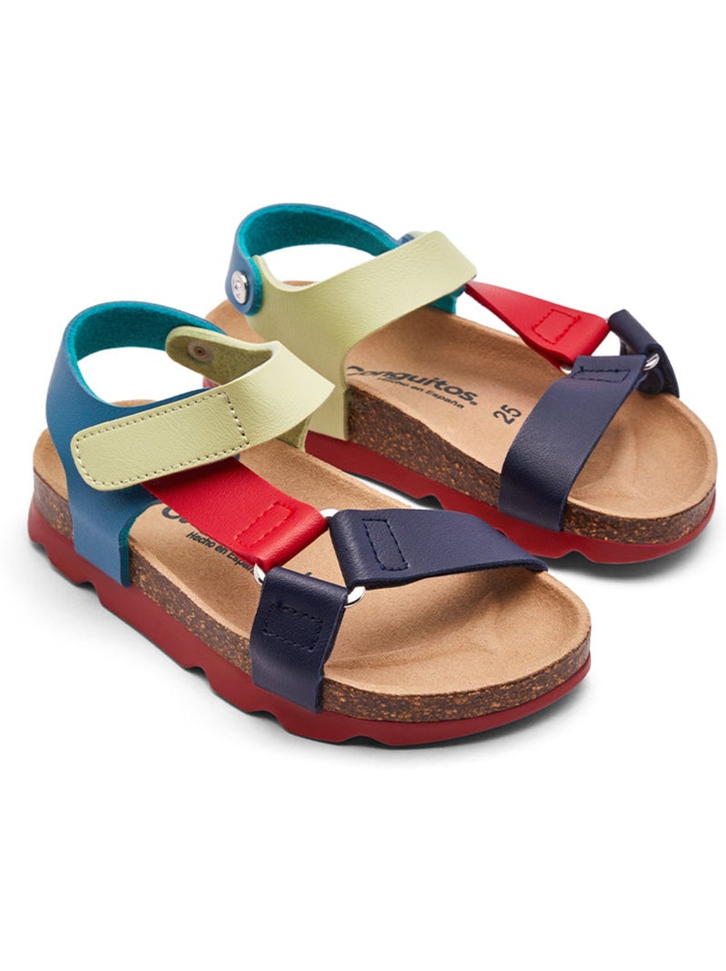 Sandalias Conguitos Bio Tiras Multicolor - Kiabi