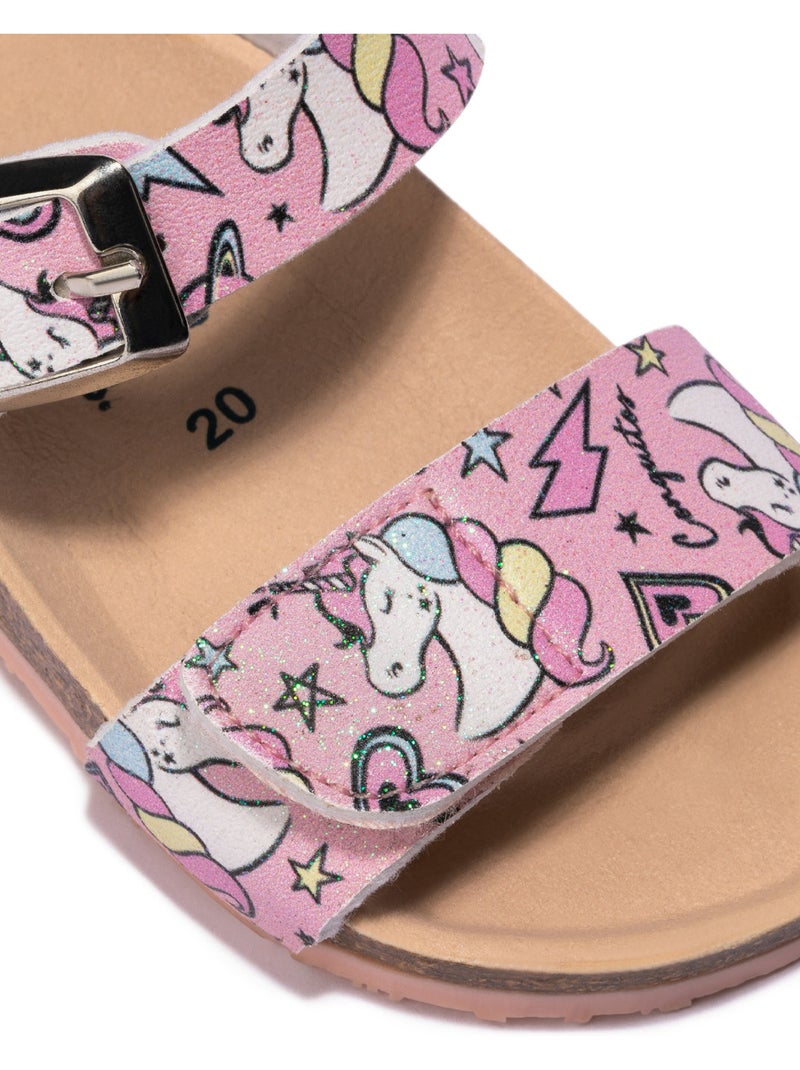 Sandalias Conguitos Bio Unicornio Rosa - Kiabi