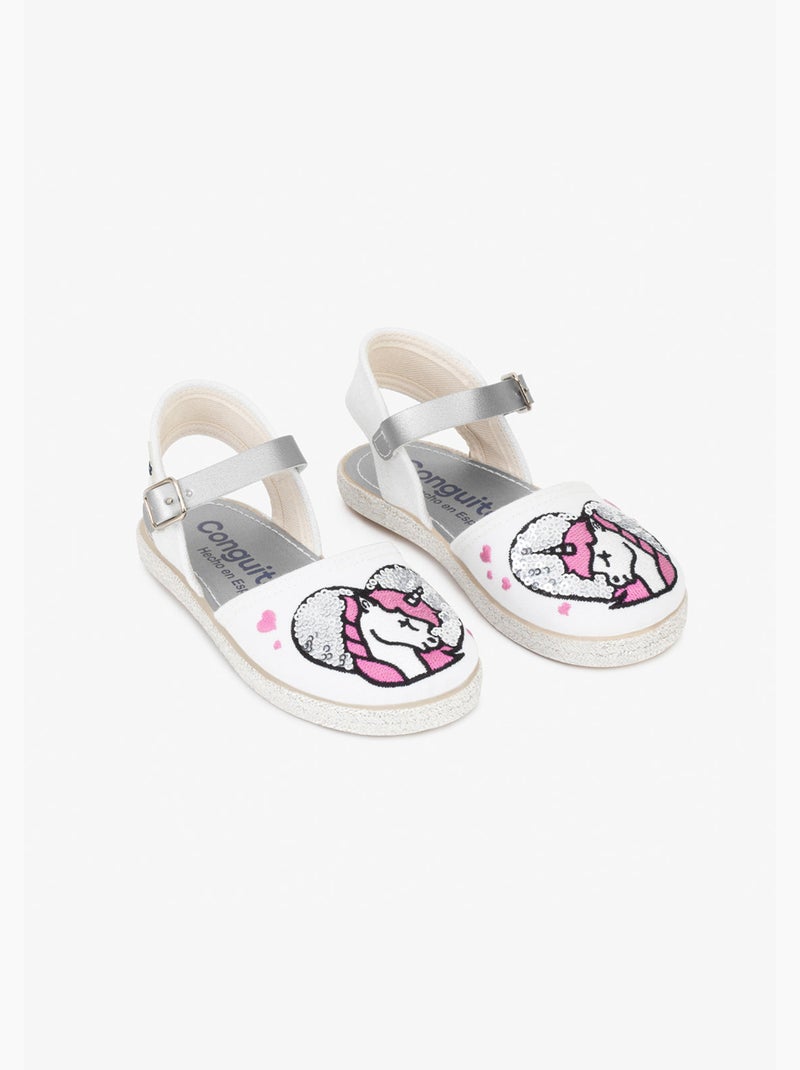 Sandalias Conguitos Blanco - Kiabi