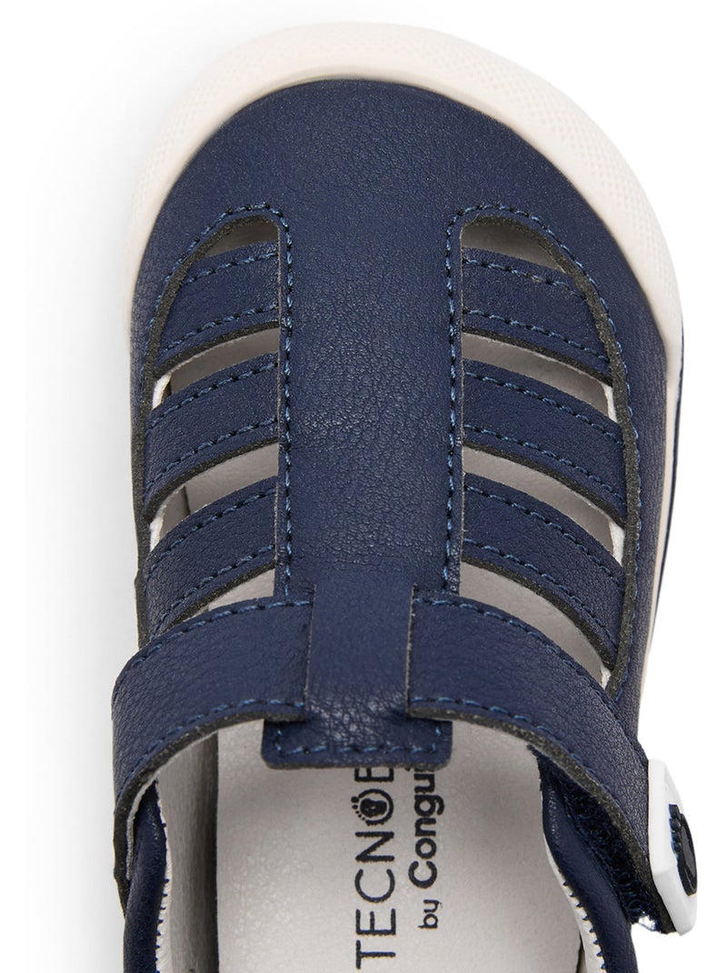 Sandalias Conguitos Cerradas Respetuosas Azul marino - Kiabi