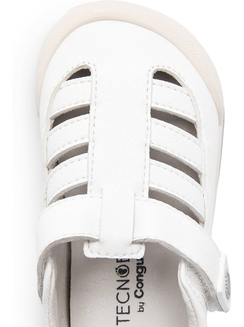 Sandalias Conguitos Cerradas Respetuosas Blanco - Kiabi