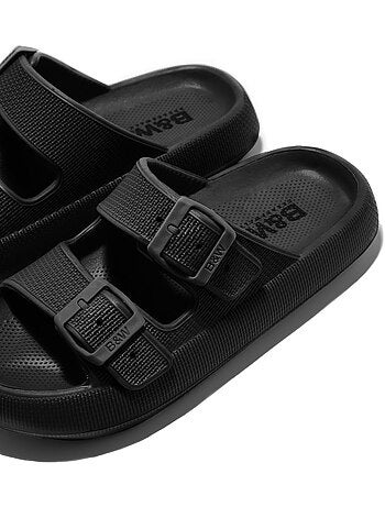 Sandalias conguitos double hebilla slides