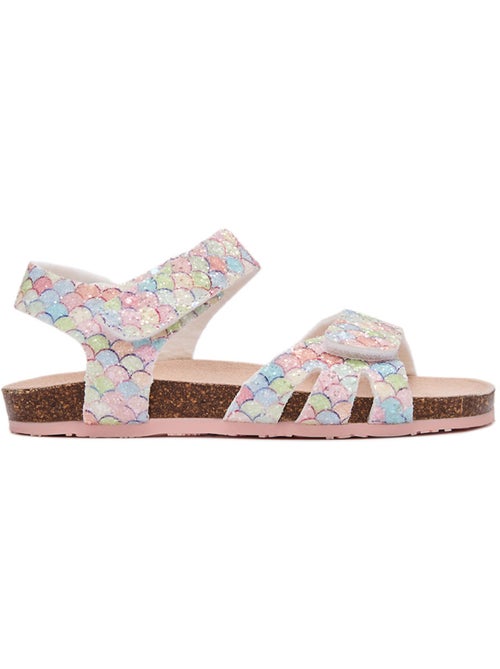 Sandalias conguitos ecológicas glitter - Kiabi