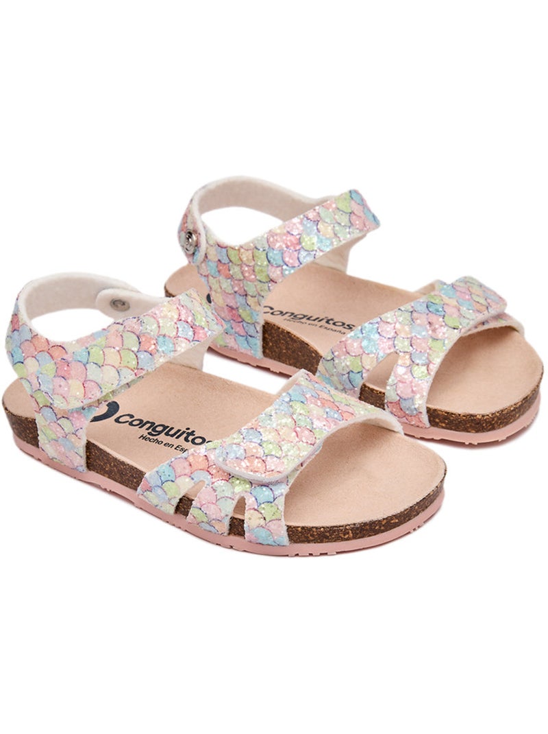 Sandalias Conguitos Ecológicas Glitter Multicolor - Kiabi