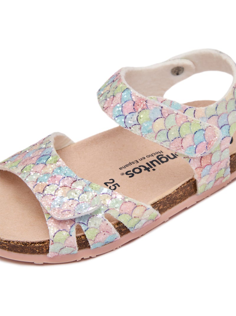 Sandalias Conguitos Ecológicas Glitter Multicolor - Kiabi