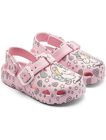 Sandalias conguitos fantasía unicornio