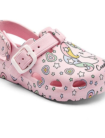 Sandalias conguitos fantasía unicornio