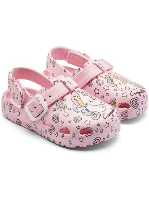 Sandalias conguitos fantasía unicornio - Kiabi Sandalias conguitos fantasía unicornio - Kiabi