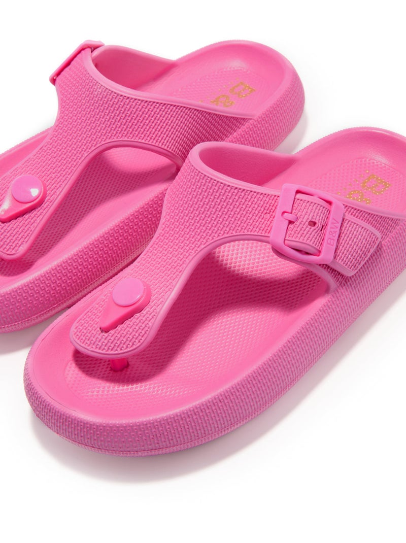 Sandalias Conguitos Hebilla Slides Rosa - Kiabi