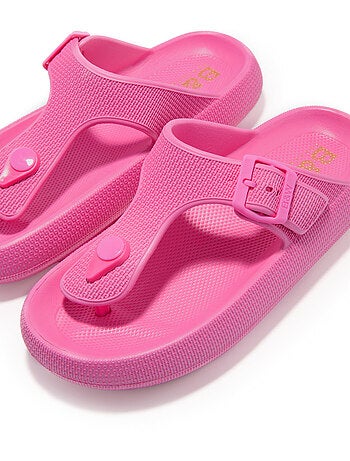 Sandalias conguitos hebilla slides