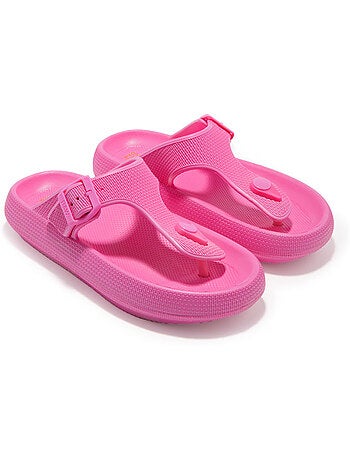 Sandalias conguitos hebilla slides