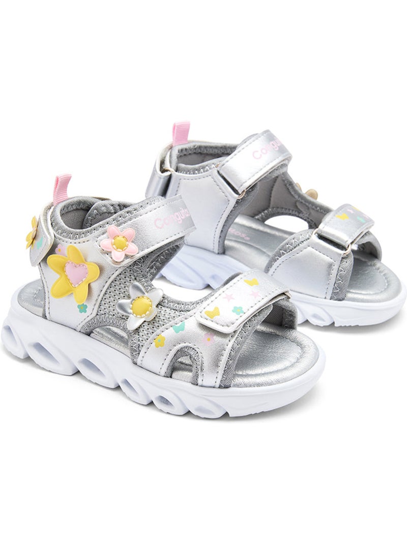 Sandalias Conguitos Light Plata - Kiabi