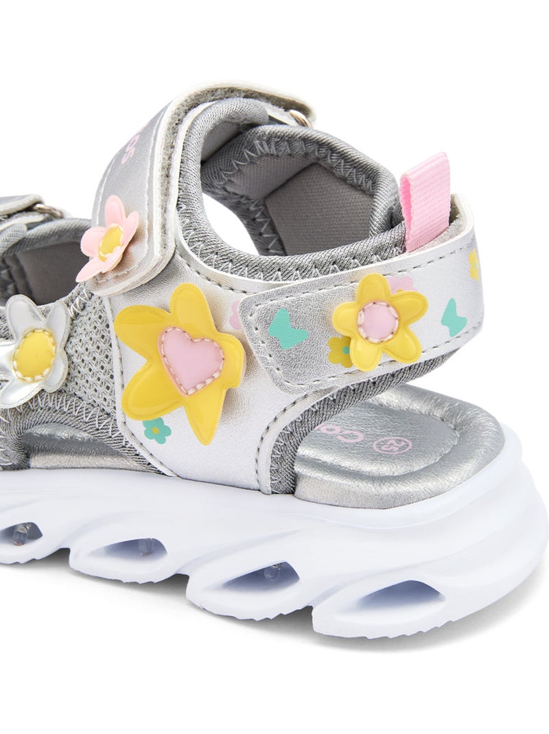 Sandalias Conguitos Light Plata - Kiabi