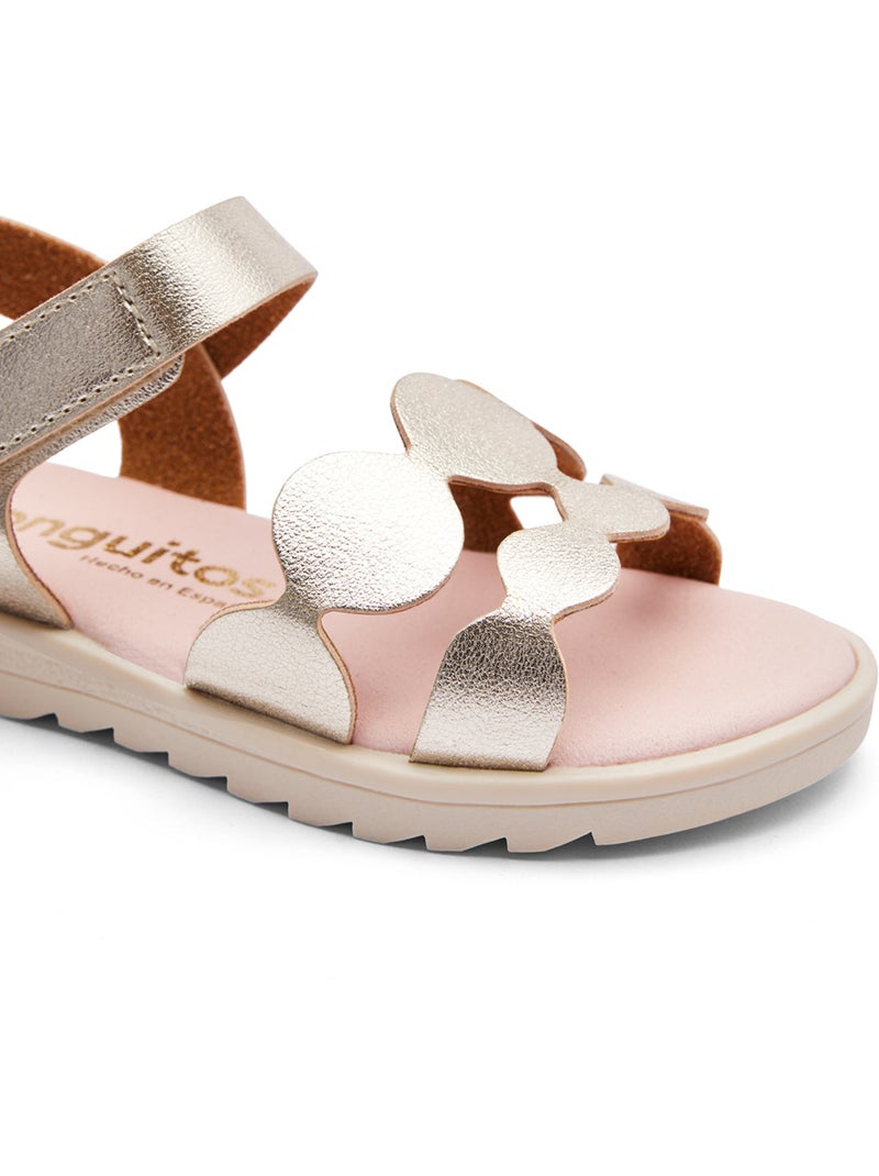 Sandalias Conguitos Malinche Antideslizante Plata - Kiabi