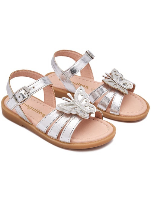 Sandalias conguitos mariposa abiertas - Kiabi